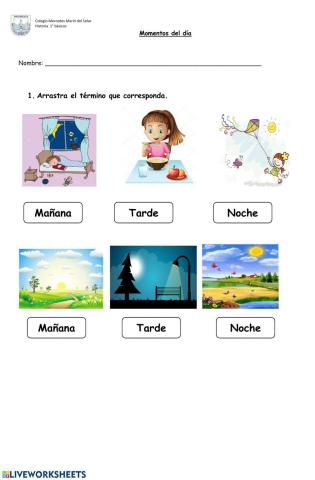 Momentos del día