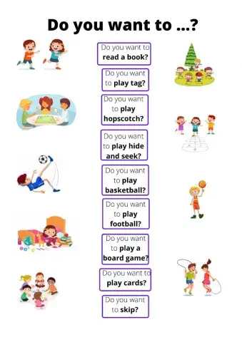 Break Time! Games and Actions