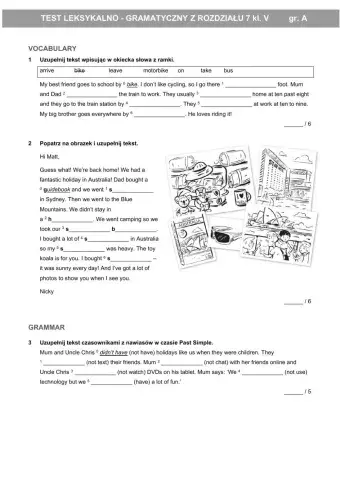 PAST SIMPLE negatives, questions and short answers