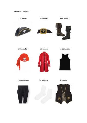 Pirates - peces de roba