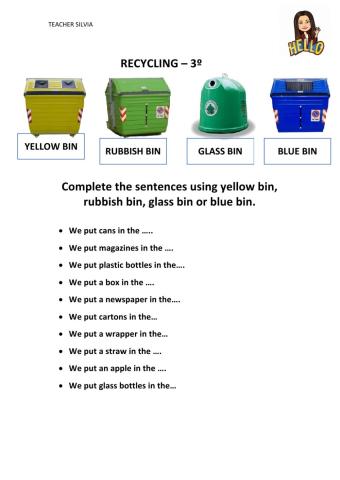 Recycling materials - 1