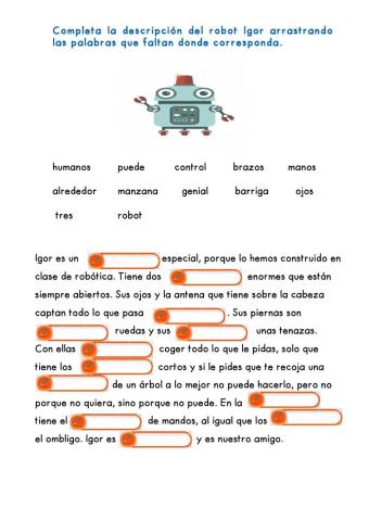Descripción del robot