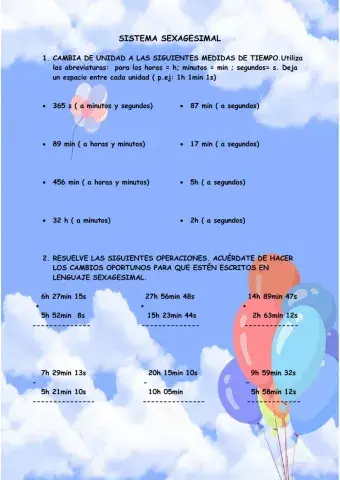 Sistema Sexagesimal