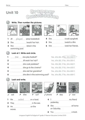 Past Simple - regular verbs