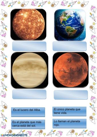 Características de los planetas