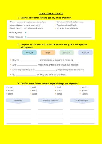 Ficha lengua tema 12