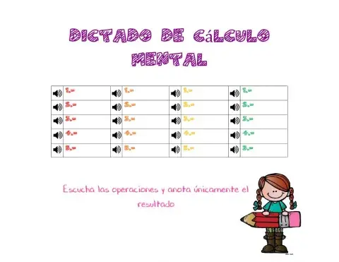 Cálculo mental