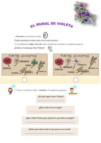 El mural de Violeta.