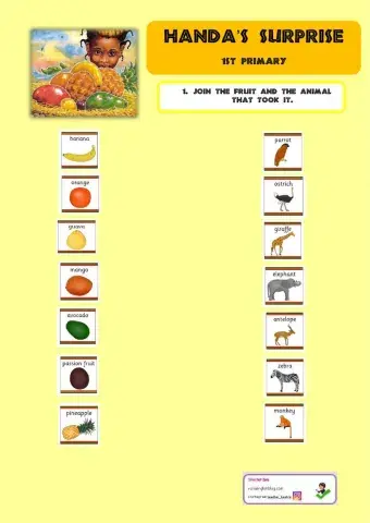 Handa's surprise vocabulary