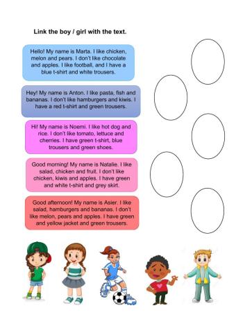 Reading about food and people