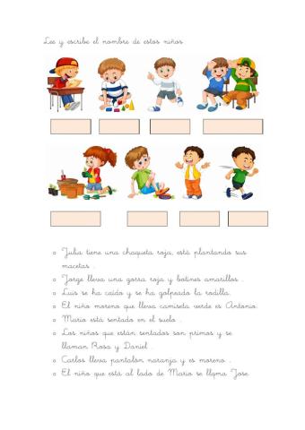 Comprensión de frases