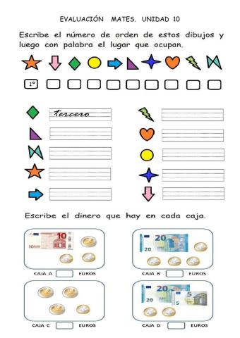 Monedas y sumas de tres sumandos