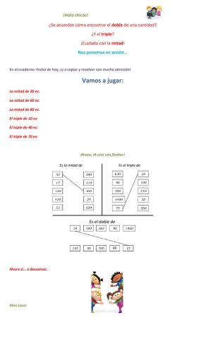 Mitad doble triple 1