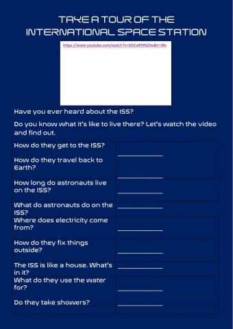 Take a Tour of the International Space Station