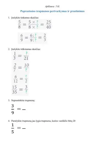 Tpumpenų pertvarkymas ir prastinimas