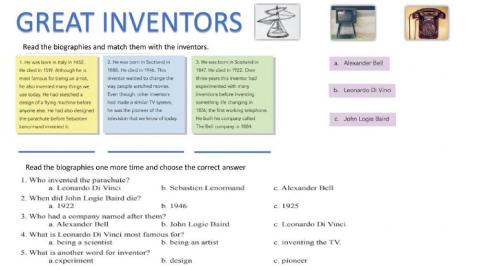 Great inventors