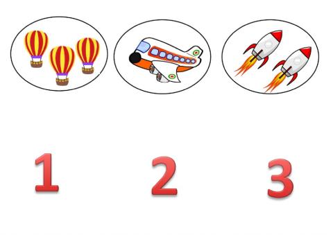 Números 1-3
