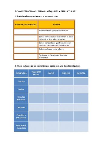 Máquinas y estructuras 3
