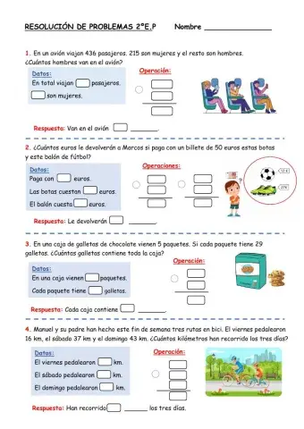 Resolución de problemas- 2ºE.P