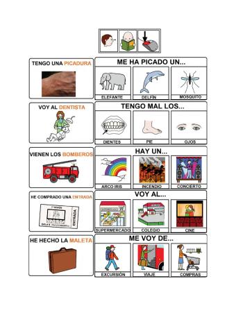 CAUSA-EFECTO: Lee y elige la imagen