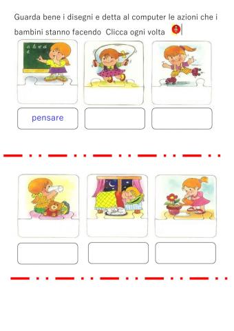 1 giugno - Dimmi le azioni, il computer lo scriverà