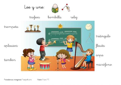 Sílabas inversas y trabadas: música