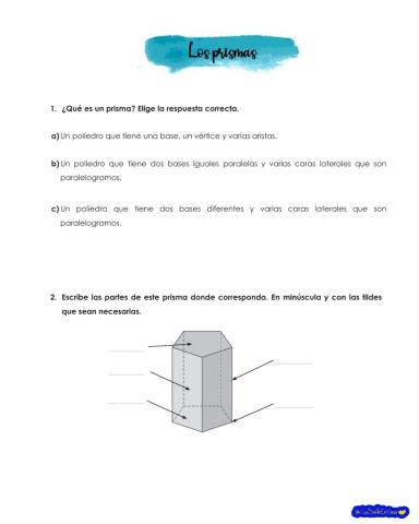 Los prismas
