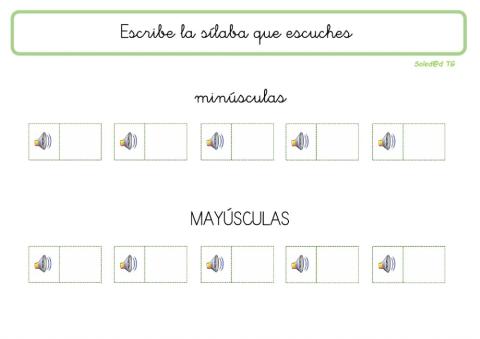 Sílabas pa pe pi po pu