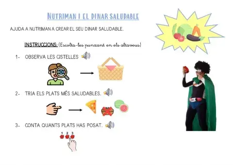El menú saludable de Nutriman