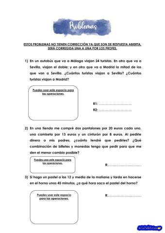 Problemas viernes 5 de junio