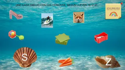 Discriminación auditiva -s- y -z-.