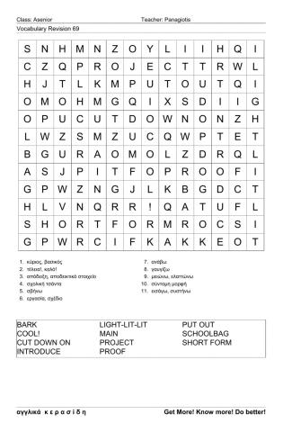 Asenior Wordsearch69