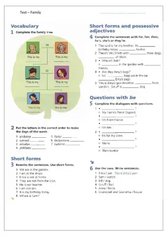 Project 1 - Revision - Family