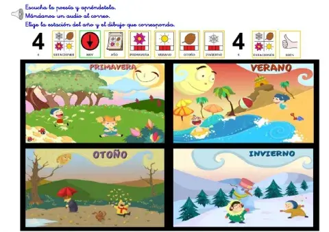 Poesía Estaciones del año--primavera