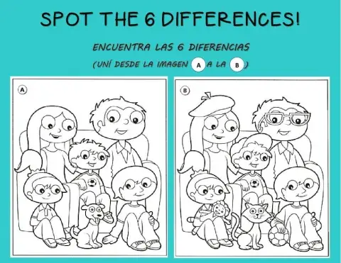 Spot the differences