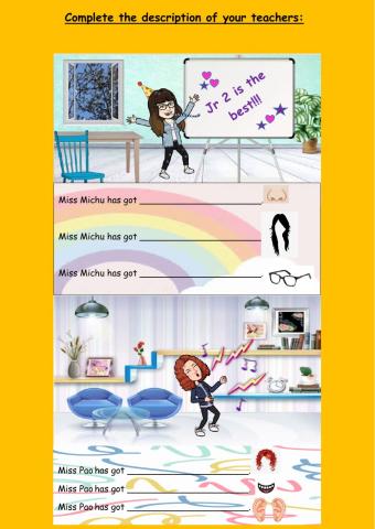 Describe your teachers