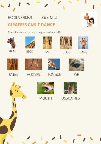 Giraffes can't dance 5