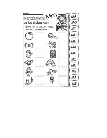 Detectives de sílabas