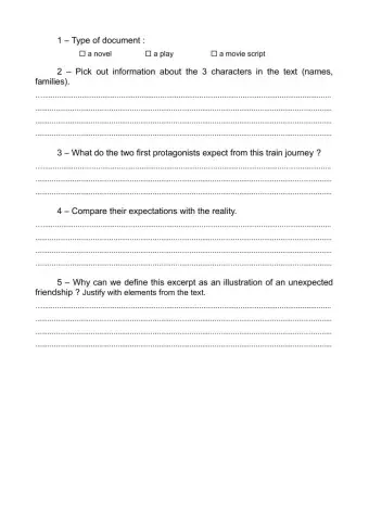 Friendship - An unexpected friendship