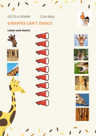 Giraffes can't dance 7