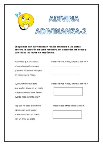 Adivina, adivinanza-2