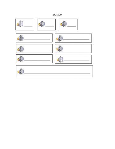 Dictado letra n