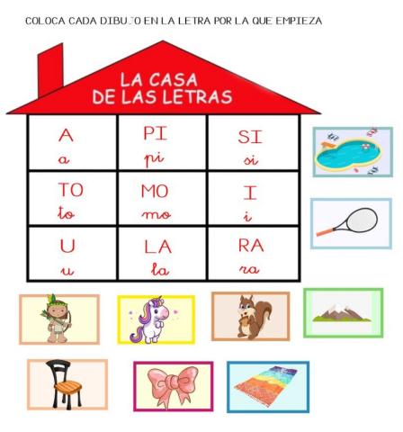 Casita sílabas
