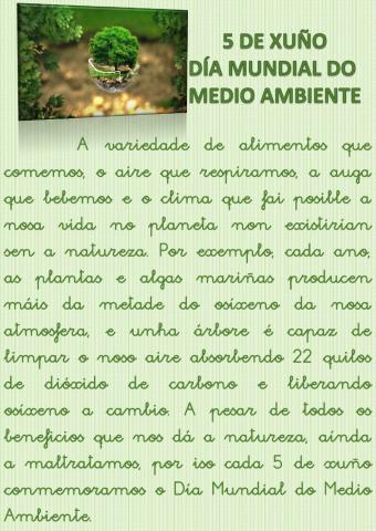 Día Mundial do Medio Ambiente