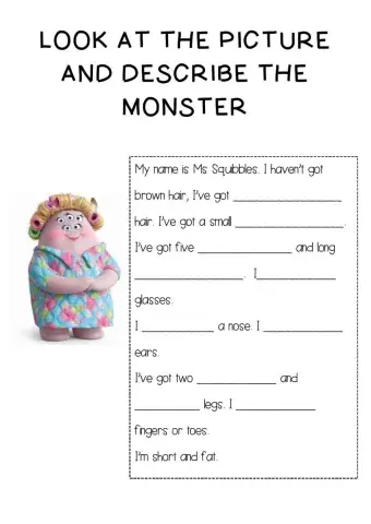 Describe the monster