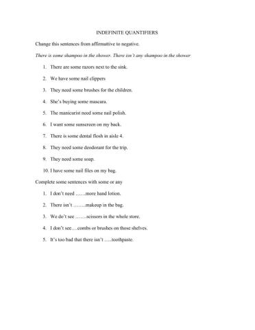 Worksheet