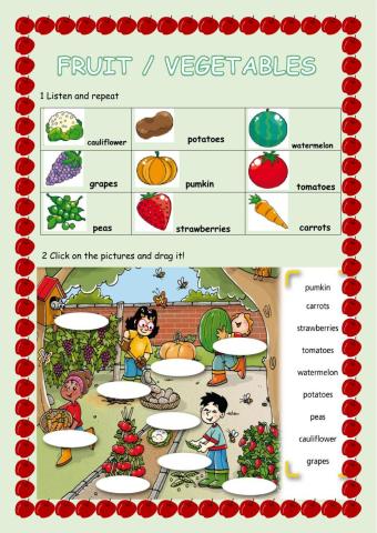 Fruit & vegetables