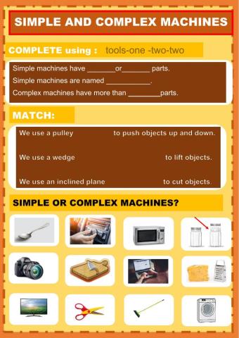 Simple and  Complex Machines
