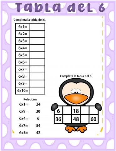 Tabla del 6 (2)
