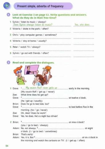 New Grammar Time 2 SB p.54